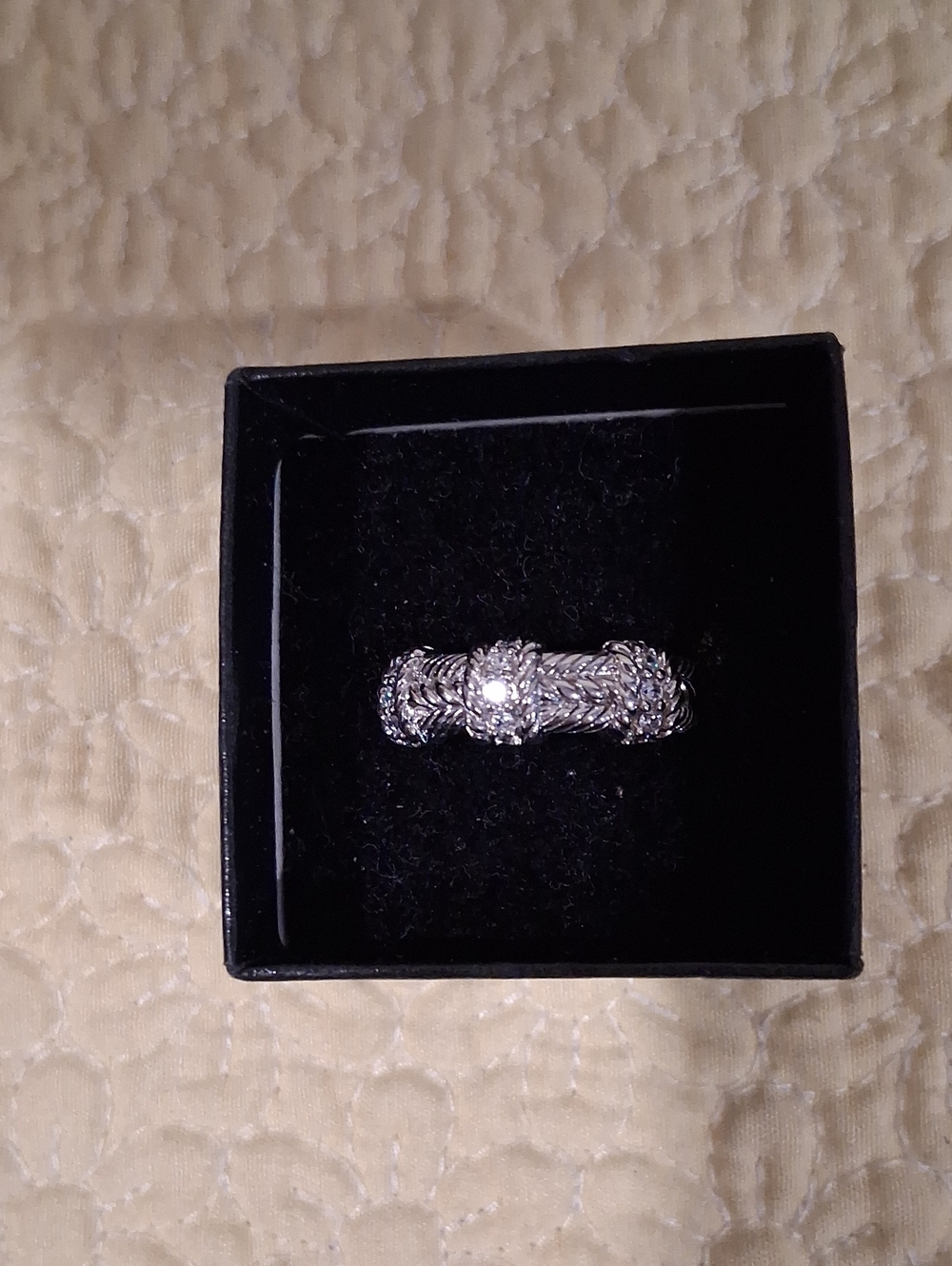 Sterling Silver Braided Band Ring Judith Rifka